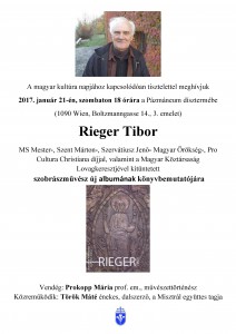 Rieger Tibor -meghívó