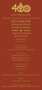 Pázmáneum könyvbemutató meghívó-Bécs